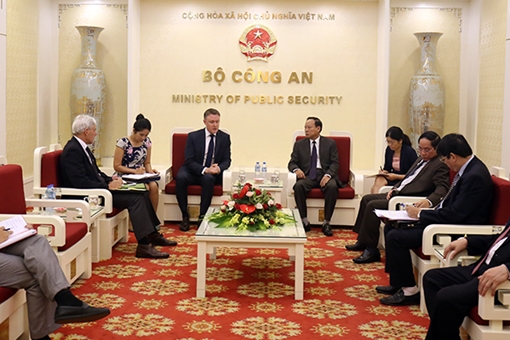 Việt Nam - UNODC tăng cường hợp tác phòng, chống tội phạm