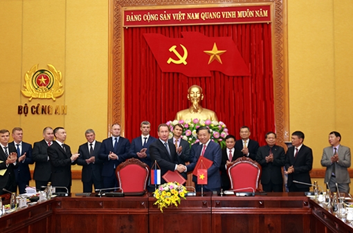 Việt Nam – Nga tăng cường hợp tác phòng, chống tội phạm