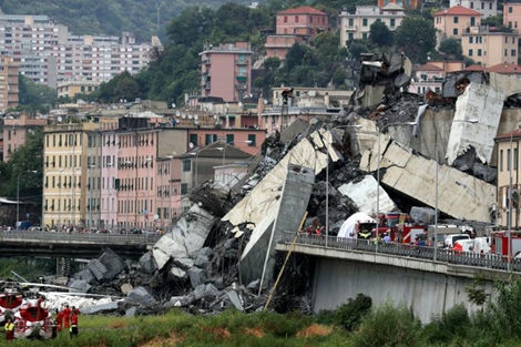 Vụ sập cầu cao tốc tại Italia: Thương vong tiếp tục tăng mạnh