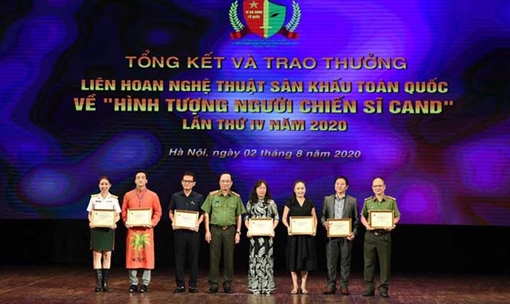 Tổng kết và trao thưởng Liên hoan nghệ thuật sân khấu toàn quốc về "Hình tượng người chiến sĩ CAND" lần thứ IV-2020: Dư âm còn vọng