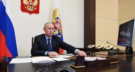 Tổng thống Putin họp báo thường niên trực tuyến từ dinh thự riêng vì COVID-19