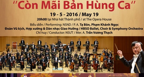 “Còn mãi bản hùng ca” mừng ngày sinh nhật Bác