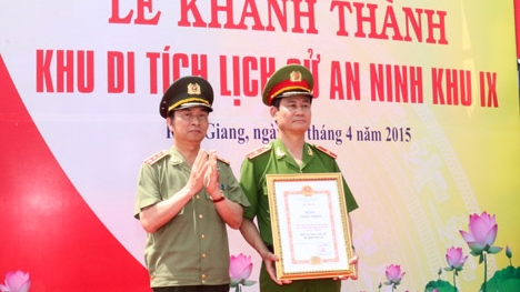 Khánh thành Khu di tích lịch sử An ninh Khu IX