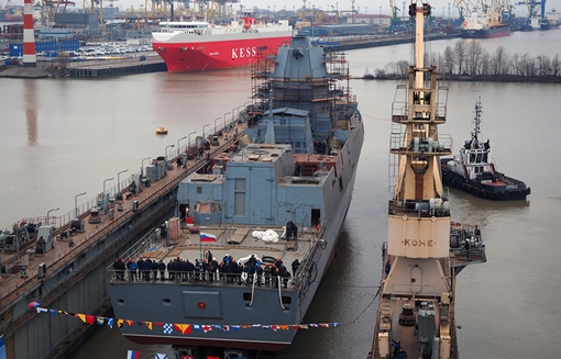 Nga bắt đầu thử nghiệm trên biển tàu khu trục hiện đại nhất