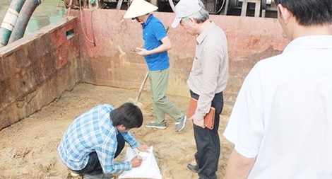 Xử lý thành công cát biển thành cát xây dựng