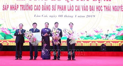 Sáp nhập Trường Cao đẳng Sư phạm Lào Cai vào Đại học Thái Nguyên