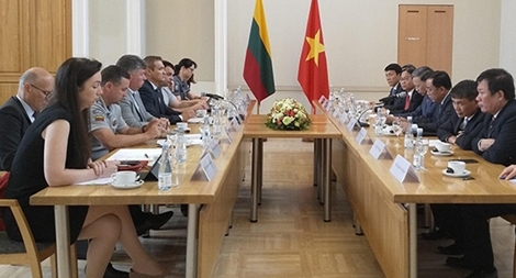 Việt Nam – Lithuania tăng cường quan hệ hợp tác hữu nghị truyền thống