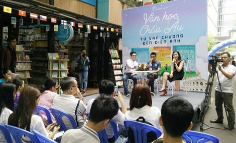 Nhiều hoạt động ý nghĩa tại Ngày hội sách văn học châu Âu