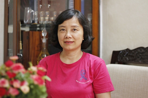 Chiến thắng ung thư vú nhờ nghị lực phi thường