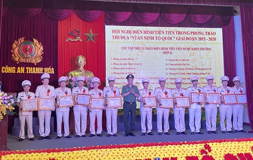 Hội nghị Điển hình tiên tiến và phát động phong trào thi đua “ sáng tạo"  trong Công an Thanh Hóa