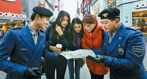 Những điều chưa biết về cảnh sát du lịch Hàn Quốc