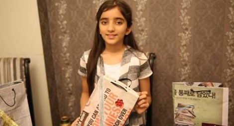 Pakistan: Cô bé 10 tuổi tái chế rác thải