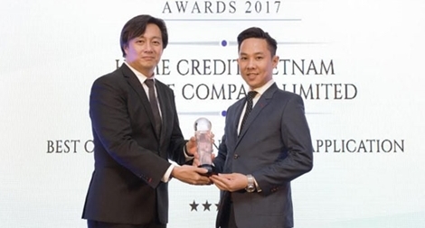 Homcedit đạt giải “Ứng dụng tài chính tiêu dùng tốt nhất 2017”