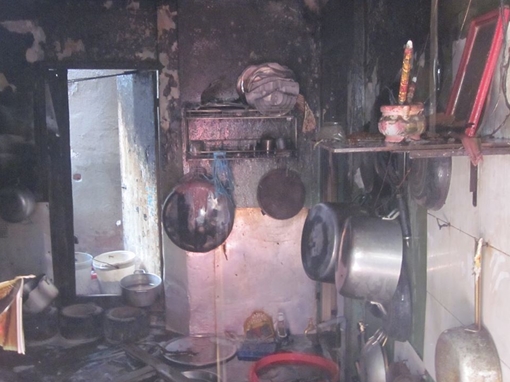 Thay bình gas cháy quán cơm, 2 người bị bỏng nặng