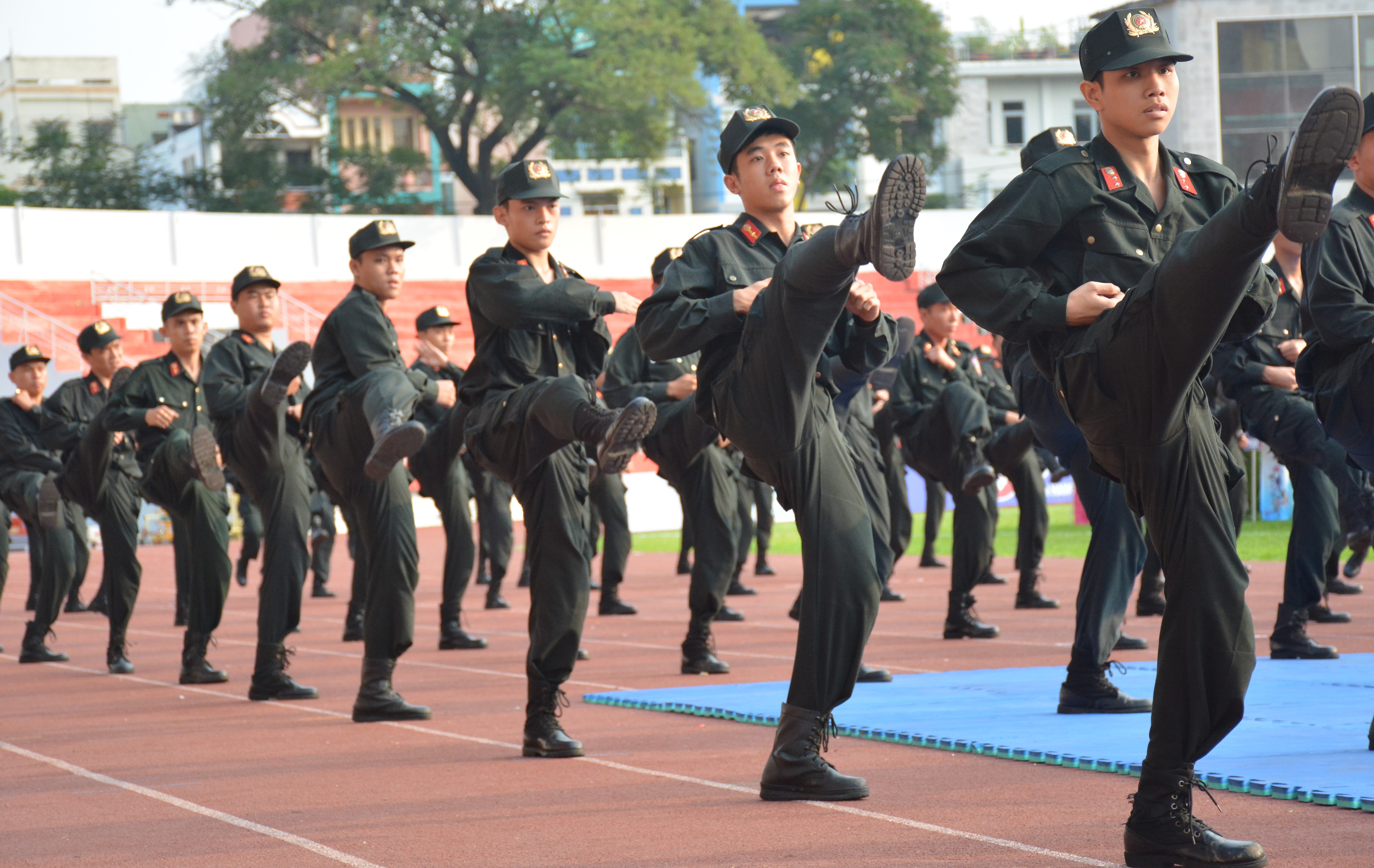 Màn võ thuật đẹp mắt tại Hội thao “Khỏe để phục vụ nhân dân”
