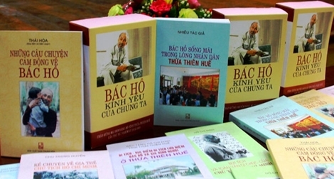 Trưng bày, giới thiệu hơn 900 cuốn sách về Chủ tịch Hồ Chí Minh
