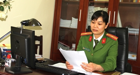 Nữ Trưởng Công an phường sâu sát địa bàn