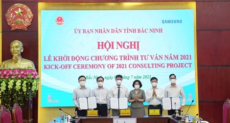 Samsung khởi động dự án tư vấn cải tiến doanh nghiệp cùng tỉnh Bắc Ninh thực hiện mục tiêu kép