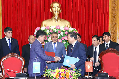 Việt Nam – Kazakhstan tăng cường hợp tác phòng, chống tội phạm