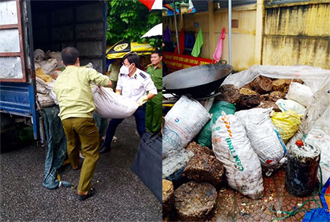 Kinh hoàng công nghệ chế biễn mỡ từ tóp mỡ và dầu ăn bẩn