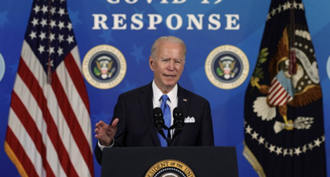 Quốc hội Mỹ thông qua gói cứu trợ 1.900 tỷ USD của ông Biden